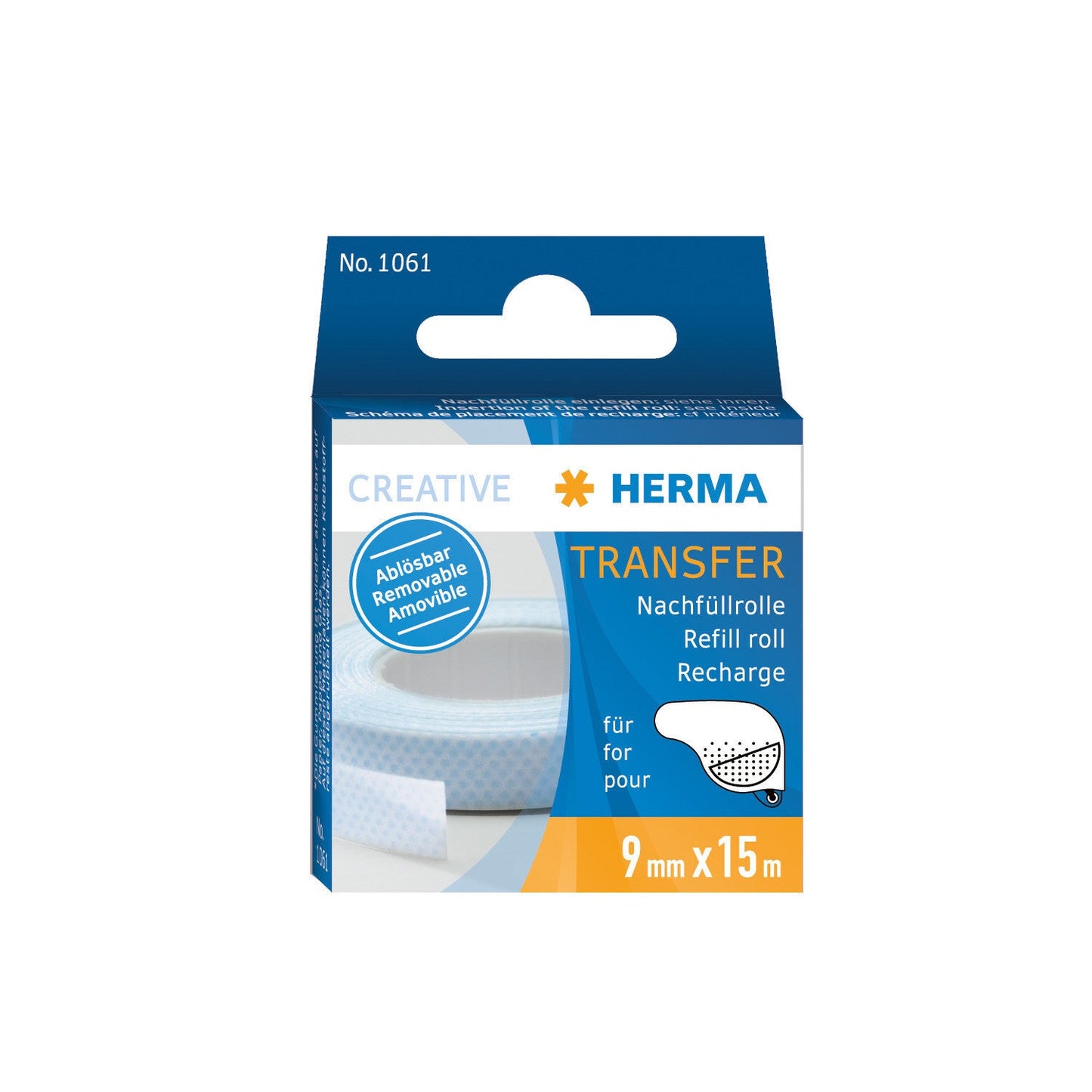 Transfer refill pack, removable, 15 m (1061)