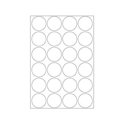Office Pack Multi-purpose Label Round 25mm (2260)