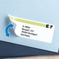 Removable Labels A4, 88,9 x 46,6 mm, White (10010)
