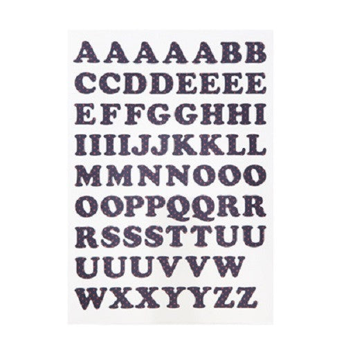 Alphabet Sticker Dot