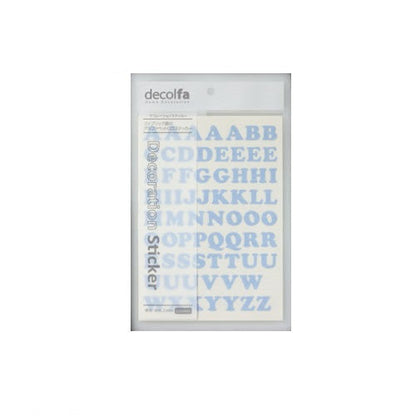 Alphabet Sticker Plain
